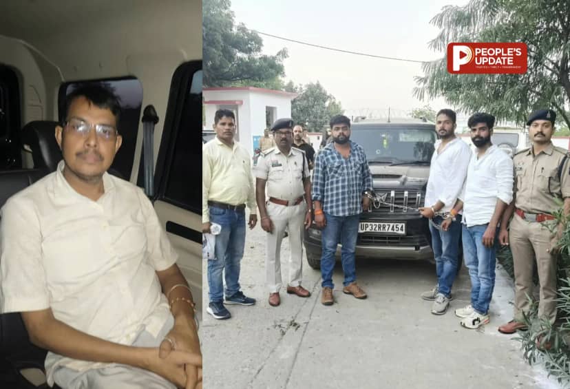 रायपुर में कारोबारी अपहरण मामले का खुला 12 घंटे में  राज,रायपुर से यूपी तक दौड़ी पुलिस, मिर्जापुर में स्कॉर्पियो रोककर 3 आरोपी दबोचे