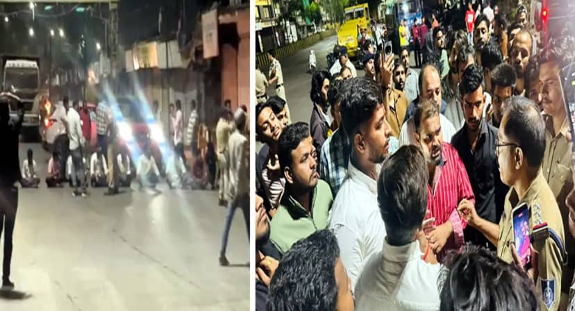 αñÅαñ¼αÑÇαñ╡αÑÇαñ¬αÑÇ αñ¿αÑçαññαñ╛αñôαñé αñ¿αÑç αñ¿αñ╛αñ░αÑçαñ¼αñ╛αñ£αÑÇ αñöαñ░ αñàαñ¡αñªαÑìαñ░αññαñ╛ αñòαñ░ αñåαñºαÑç αñÿαñéαñƒαÑç αññαñò αñ╕αñíαñ╝αñò αñ¬αñ░ αñòαñ┐αñ»αñ╛ αñ¼αñ╡αñ╛αñ▓ 