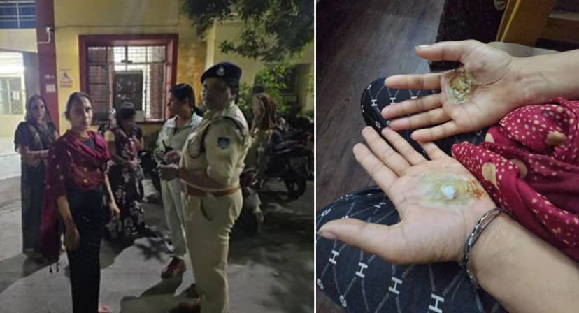 αñ«αñ╣αñ┐αñ▓αñ╛ αñòαÑç αñ«αñ╛αñÑαÑç αñ¬αñ░ αñÜαñ┐αñ¬αñòαñ╛αñ»αñ╛ αñùαñ░αÑìαñ« αñ╕αñ┐αñòαÑìαñòαñ╛, 'αñ¡αÑéαññ' αñ¿αñ┐αñòαñ╛αñ▓αñ¿αÑç αñòαÑç αñ▓αñ┐αñÅ αñÿαñéαñƒαÑïαñé αñªαÑÇ αñ»αñ╛αññαñ¿αñ╛, αñ£αñ╛αñ¿αñ┐αñÅ αñ¬αÑéαñ░αñ╛ αñ«αñ╛αñ«αñ▓αñ╛ 
