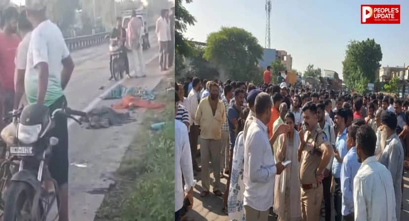 धार में बदनावर में तेज रफ्तार ट्राले का कहर, दंपती और बेटी की मौत, दूसरी घायल  