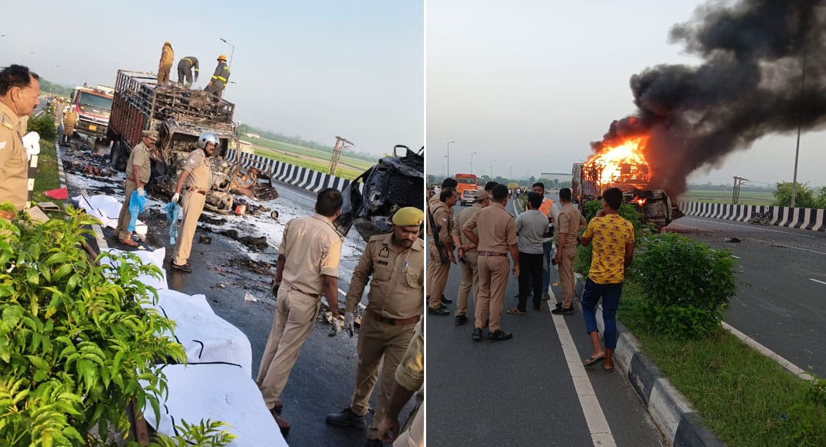 αñàαñ▓αÑÇαñùαñóαñ╝ αñ«αÑçαñé αñ¿αÑçαñ╢αñ¿αñ▓ αñ╣αñ╛αñêαñ╡αÑç αñ¬αñ░ αñ¡αÑÇαñ╖αñú αñ╣αñ╛αñªαñ╕αñ╛ : αñ«αñ╛αñ╕αÑéαñ« αñ╕αñ«αÑçαññ 4 αñ£αñ┐αñéαñªαñ╛ αñ£αñ▓αÑç, αñÅαñò αñÿαñ╛αñ»αñ▓; αñòαñ╛αñ░ αñöαñ░ αñòαÑêαñéαñƒαñ░ αñòαÑÇ αñƒαñòαÑìαñòαñ░ αñòαÑç αñ¼αñ╛αñª αñ▓αñùαÑÇ αñåαñù 