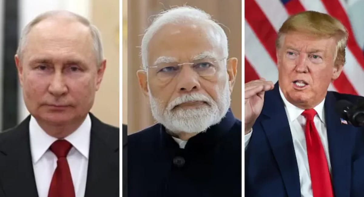 αñ¡αñ╛αñ░αññ αñ¬αñ░ αñƒαÑìαñ░αñéαñ¬ αñòαÑç αñ╕αñ▓αñ╛αñ╣αñòαñ╛αñ░ αñòαñ╛ αñ¼αñíαñ╝αñ╛ αñåαñ░αÑïαñ¬ : αñ¼αÑïαñ▓αÑç- αñ░αÑéαñ╕ αñ╕αÑç αññαÑçαñ▓ αñûαñ░αÑÇαñªαñòαñ░ αñ¡αñ╛αñ░αññ αñ»αÑéαñòαÑìαñ░αÑçαñ¿ αñ»αÑüαñªαÑìαñº αñòαÑï αñ½αñéαñí αñòαñ░ αñ░αñ╣αñ╛, αñÜαÑçαññαñ╛αñ╡αñ¿αÑÇ αñòαÑç αñ╕αñ╛αñÑ 100% αñƒαÑêαñ░αñ┐αñ½ αñòαÑÇ αñªαÑÇ αñºαñ«αñòαÑÇ