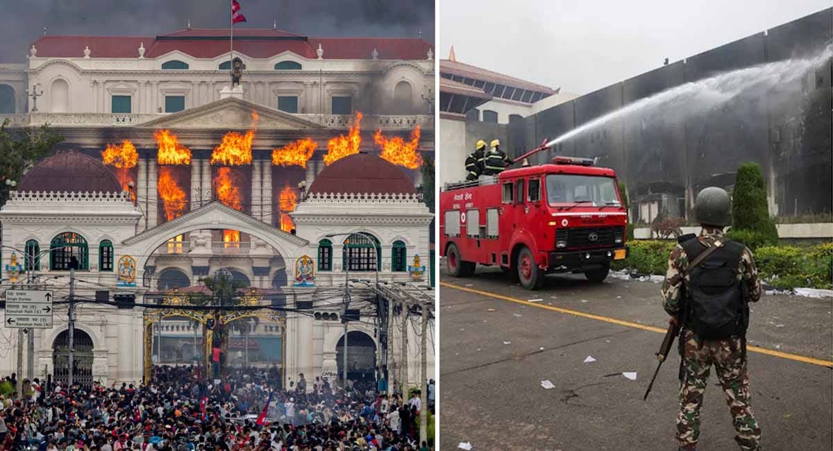Nepal Protest Updates : αñ¿αÑçαñ¬αñ╛αñ▓ αñ«αÑçαñé αñ╣αñ┐αñéαñ╕αñò αñ¬αÑìαñ░αñªαñ░αÑìαñ╢αñ¿ αññαÑÇαñ╕αñ░αÑç αñªαñ┐αñ¿ αñ¡αÑÇ αñ£αñ╛αñ░αÑÇ, αñ╕αÑçαñ¿αñ╛ αñ¿αÑç αñªαÑçαñ╢ αñòαñ╛ αñòαñéαñƒαÑìαñ░αÑïαñ▓ αñàαñ¬αñ¿αÑç αñ╣αñ╛αñÑ αñ«αÑçαñé αñ▓αñ┐αñ»αñ╛, αñòαñ╛αñáαñ«αñ╛αñéαñíαÑé αñÅαñ»αñ░αñ¬αÑïαñ░αÑìαñƒ αñ¬αñ░ αñòαñ¼αÑìαñ£αñ╛