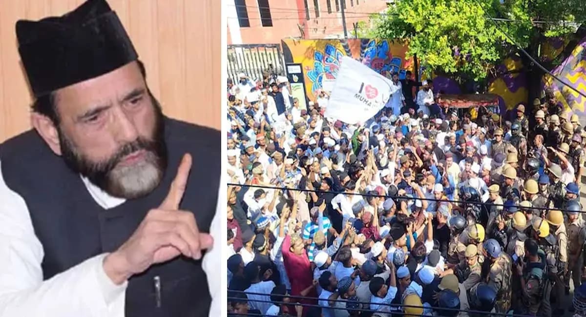 ΓÇÿαñåαñê αñ▓αñ╡ αñ«αÑïαñ╣αñ«αÑìαñ«αñªΓÇÖ αñ¬αÑïαñ╕αÑìαñƒαñ░ αñ╡αñ┐αñ╡αñ╛αñª αñ«αÑçαñé αñ«αÑîαñ▓αñ╛αñ¿αñ╛ αññαÑîαñòαÑÇαñ░ αñ░αñ£αñ╛ αñùαñ┐αñ░αñ½αÑìαññαñ╛αñ░, 8 αñ▓αÑïαñùαÑïαñé αñòαÑï αñ¡αÑçαñ£αñ╛ αñ£αÑçαñ▓, 2000 αñ¬αññαÑìαñÑαñ░αñ¼αñ╛αñ£αÑïαñé αñ¬αñ░ FIR