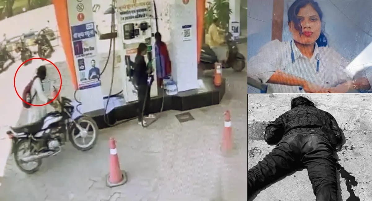 αñàαñéαñ¼αñ┐αñòαñ╛αñ¬αÑüαñ░ αñ«αÑçαñé αñ¼αÑìαñ░αÑçαñòαñàαñ¬ αñ╕αÑç αñ¿αñ╛αñ░αñ╛αñ£ αñ¼αÑëαñ»αñ½αÑìαñ░αÑçαñéαñí αñ¿αÑç αñòαÑÇ αñùαñ░αÑìαñ▓αñ½αÑìαñ░αÑçαñéαñí αñòαÑÇ αñ╣αññαÑìαñ»αñ╛, αñ¬αÑçαñƒαÑìαñ░αÑïαñ▓ αñ¬αñéαñ¬ αñ¬αñ░ αñ«αñ╛αñ░αÑç αñÜαñ╛αñòαÑé, αñÿαñƒαñ¿αñ╛ CCTV αñòαÑêαñ«αñ░αÑç αñ«αÑçαñé αñ╣αÑüαñê αñòαÑêαñª