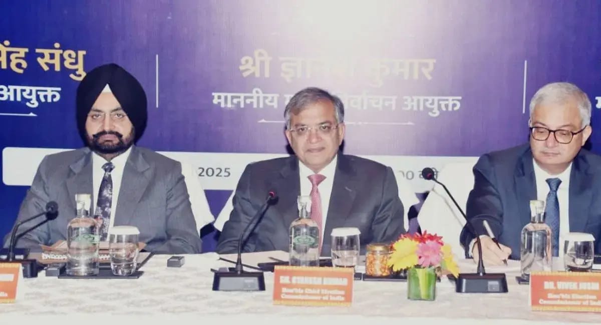 αñ¼αñ┐αñ╣αñ╛αñ░ αñ╡αñ┐αñºαñ╛αñ¿αñ╕αñ¡αñ╛ αñÜαÑüαñ¿αñ╛αñ╡ αñòαÑÇ αñëαñ▓αñƒαÑÇ αñùαñ┐αñ¿αññαÑÇ αñ╢αÑüαñ░αÑé, CEC αñ£αÑìαñ₧αñ╛αñ¿αÑçαñ╢ αñòαÑüαñ«αñ╛αñ░ αñ¼αÑïαñ▓αÑç- 22 αñ¿αñ╡αñéαñ¼αñ░ αñ╕αÑç αñ¬αñ╣αñ▓αÑç αñ╣αÑïαñùαñ╛ αñ«αññαñªαñ╛αñ¿, SIR αñòαÑï αñ▓αÑçαñòαñ░ αñòαñ╣αÑÇ αñ»αÑç αñ¼αñ╛αññ