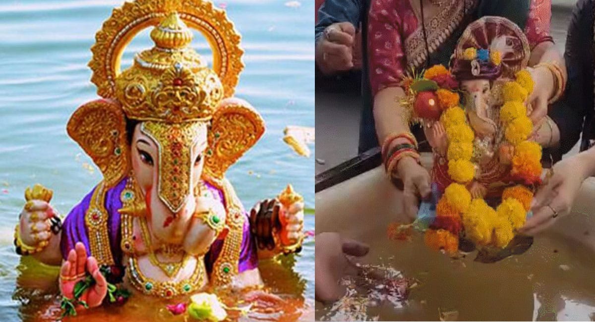 αñ¡αÑïαñ¬αñ╛αñ▓ αñ«αÑçαñé αñùαñúαÑçαñ╢ αñ╡αñ┐αñ╕αñ░αÑìαñ£αñ¿ αñ╢αÑüαñ░αÑé, αñ╕αÑüαñ░αñòαÑìαñ╖αñ╛-αñ╡αÑìαñ»αñ╡αñ╕αÑìαñÑαñ╛ αñÜαñ╛αñò-αñÜαÑîαñ¼αñéαñª; αñóαÑïαñ▓-αñ¿αñùαñ╛αñíαñ╝αÑïαñé αñòαÑç αñ╕αñ╛αñÑ αñ¼αñ¬αÑìαñ¬αñ╛ αñòαÑÇ αñ╡αñ┐αñªαñ╛αñê