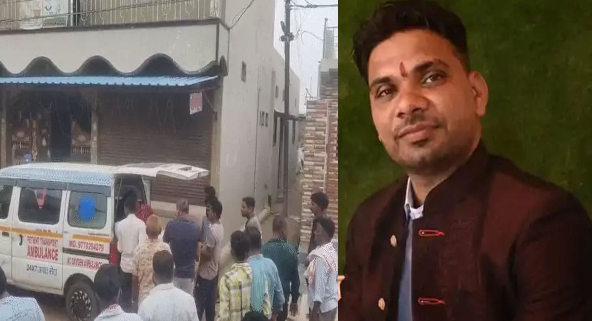 αñªαÑüαñ░αÑìαñù αñ«αÑçαñé αñ»αÑüαñ╡αñò αñ¿αÑç αñ¼αÑìαñ▓αÑçαñí αñ╕αÑç αñòαñ╛αñƒαñ╛ αñùαñ▓αñ╛, αñ╕αñùαñ╛αñê αñƒαÑéαñƒαñ¿αÑç αñ╕αÑç αñíαñ┐αñ¬αÑìαñ░αÑçαñ╢αñ¿ αñ«αÑçαñé αñÑαñ╛; αñ¼αñ╛αñÑαñ░αÑéαñ« αñ«αÑçαñé αñ«αñ┐αñ▓αñ╛ αñ╢αñ╡