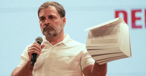 ΓÇÿαñ╡αÑïαñƒ αñÜαÑïαñ░αÑÇ αñòαñ╛ αñ╣αñ╛αñçαñíαÑìαñ░αÑïαñ£αñ¿ αñ¼αñ«ΓÇÖ αñ½αÑïαñíαñ╝αÑçαñéαñùαÑç αñ░αñ╛αñ╣αÑüαñ▓ αñùαñ╛αñéαñºαÑÇ, αñÜαÑüαñ¿αñ╛αñ╡ αñåαñ»αÑïαñù αñ¬αñ░ αñùαñéαñ¡αÑÇαñ░ αñ╕αñ╡αñ╛αñ▓ αñëαñáαñ╛αñÅ