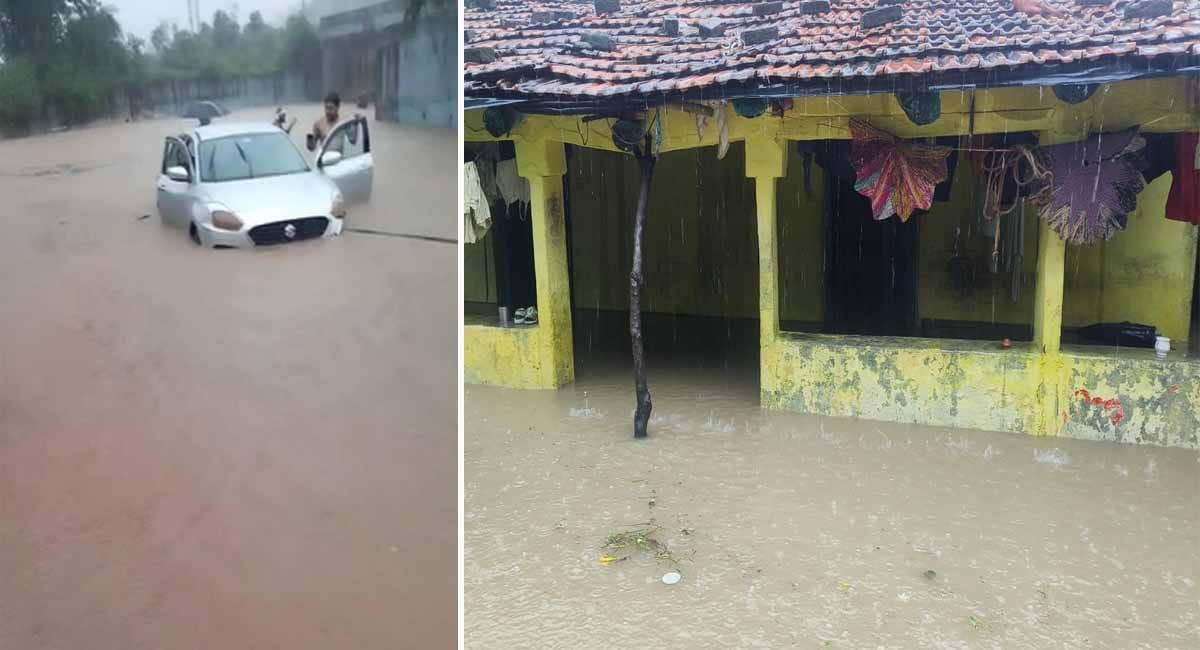 αñùαÑüαñ¿αñ╛ αñ«αÑçαñé αñ¼αñ╛αñ░αñ┐αñ╢ αñ╕αÑç αñ£αñ¿αñ£αÑÇαñ╡αñ¿ αñàαñ╕αÑìαññ-αñ╡αÑìαñ»αñ╕αÑìαññ, αñ¬αÑüαñ▓ αñóαñ╣αÑç, αñ╕αÑìαñòαÑéαñ▓ αñ¼αñéαñª, αñòαñê αñùαñ╛αñéαñ╡αÑïαñé αñòαñ╛ αñ╕αñéαñ¬αñ░αÑìαñò αñƒαÑéαñƒαñ╛