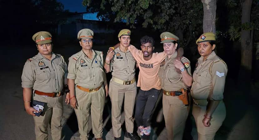 गाजियाबाद में पहली बार महिला पुलिस ने किया बदमाश का एनकाउंटर, पैर में लगी गोली