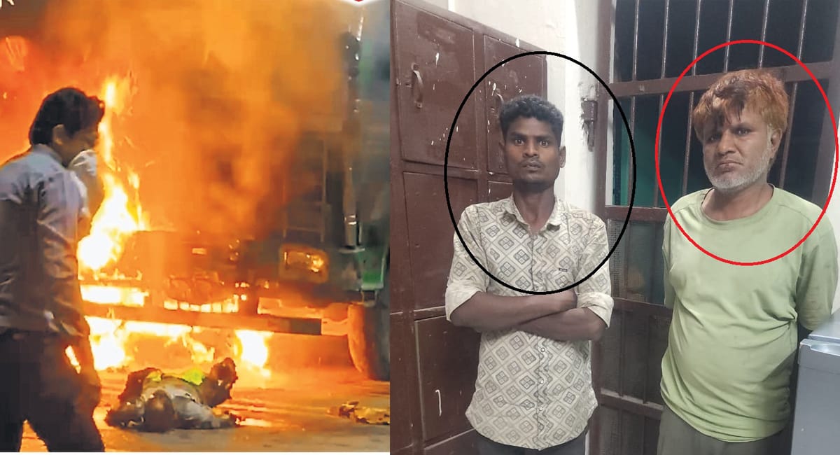 ट्रक के तांडव में तीन की मौत के बाद अब भी तीन की स्थित गंभीर - आरोपी चार दिन रिमांड पर